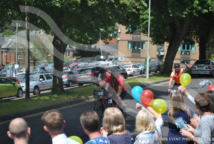 YEOVIL NEWS: Cyclists return home after marathon bike ride Photo 5