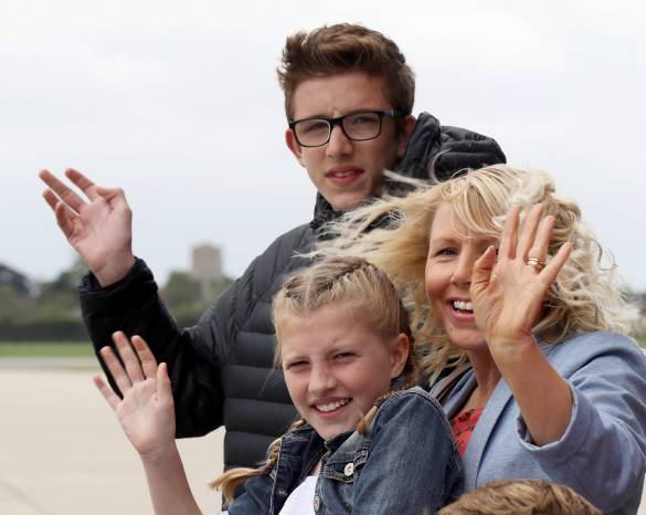 YEOVILTON LIFE: Emotional homecoming for helicopter crews Photo 1