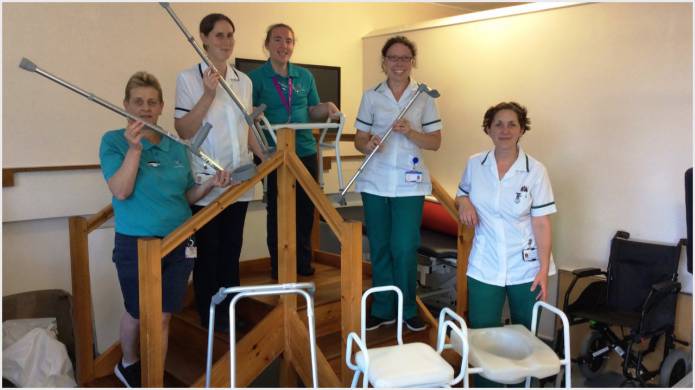 YEOVIL NEWS: Please return equipment to Yeovil Hospital – they are running out of crutches!