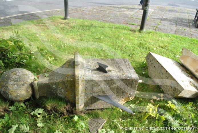 SOUTH SOMERSET NEWS: Historic Market Cross is toppled in crash Photo 4