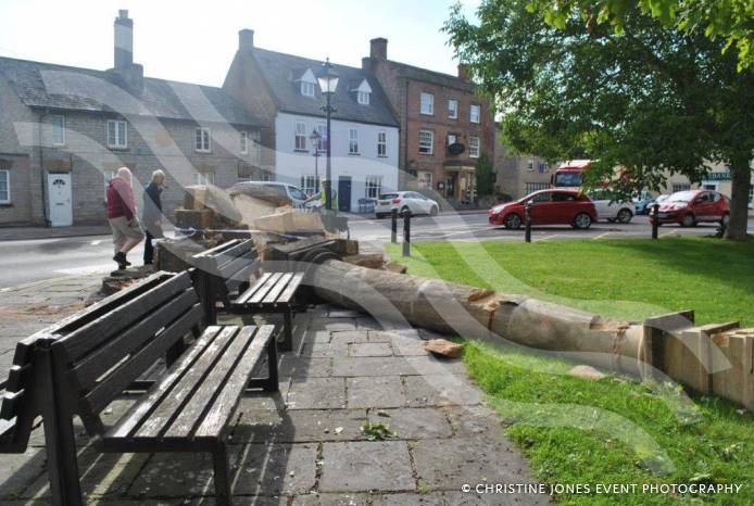 SOUTH SOMERSET NEWS: Historic Market Cross is toppled in crash Photo 5