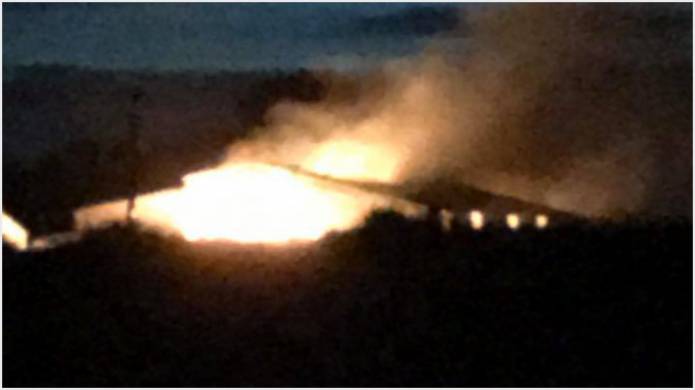 YEOVIL AREA NEWS: Barn fire at Chilthorne Domer