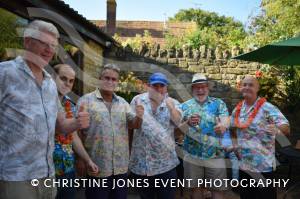 Beer and cider festival – August 27, 2017: The Brewers Arms’ summer beer and cider festival had a beach party theme. Photo 1