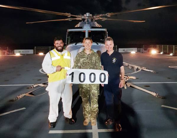 YEOVILTON LIFE: Amy chalks up 1,000 flying hours