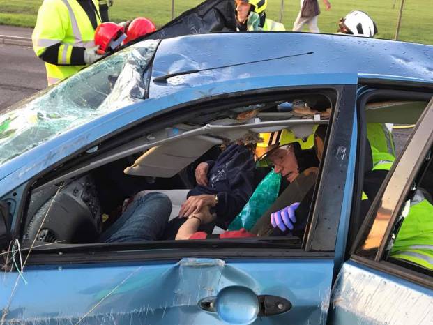 YEOVIL NEWS: Road crash exercise is a success Photo 3