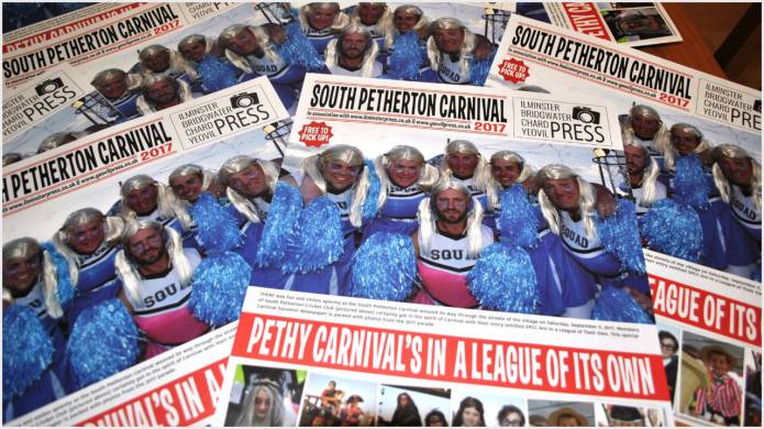 CARNIVAL: Out Now! Pick up your FREE copy of the souvenir 2017 South Petherton Carnival newspaper