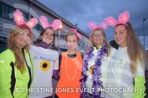 Great Somerset Night Walk – September 16, 2017: Walkers took part in a nine-mile night walk to raise money for St Margaret’s Somerset Hospice. Photo 5