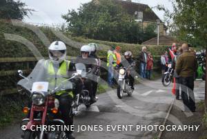 Sunflower Ride Part 1 – September 17, 2017: Bikers showed their support for St Margaret’s Somerset Hospice by taking part in the annual Sunflower Ride organised by the Yeovil-based Westland Motorcycle Club. Photo 10