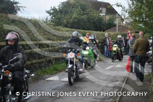 Sunflower Ride Part 1 – September 17, 2017: Bikers showed their support for St Margaret’s Somerset Hospice by taking part in the annual Sunflower Ride organised by the Yeovil-based Westland Motorcycle Club. Photo 12