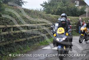 Sunflower Ride Part 1 – September 17, 2017: Bikers showed their support for St Margaret’s Somerset Hospice by taking part in the annual Sunflower Ride organised by the Yeovil-based Westland Motorcycle Club. Photo 23