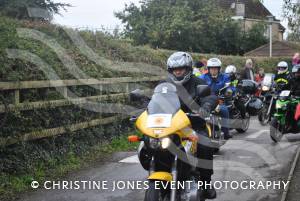 Sunflower Ride Part 1 – September 17, 2017: Bikers showed their support for St Margaret’s Somerset Hospice by taking part in the annual Sunflower Ride organised by the Yeovil-based Westland Motorcycle Club. Photo 25