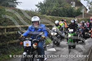 Sunflower Ride Part 1 – September 17, 2017: Bikers showed their support for St Margaret’s Somerset Hospice by taking part in the annual Sunflower Ride organised by the Yeovil-based Westland Motorcycle Club. Photo 26