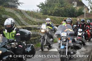 Sunflower Ride Part 1 – September 17, 2017: Bikers showed their support for St Margaret’s Somerset Hospice by taking part in the annual Sunflower Ride organised by the Yeovil-based Westland Motorcycle Club. Photo 28