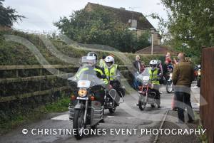 Sunflower Ride Part 1 – September 17, 2017: Bikers showed their support for St Margaret’s Somerset Hospice by taking part in the annual Sunflower Ride organised by the Yeovil-based Westland Motorcycle Club. Photo 8