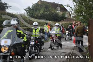 Sunflower Ride Part 1 – September 17, 2017: Bikers showed their support for St Margaret’s Somerset Hospice by taking part in the annual Sunflower Ride organised by the Yeovil-based Westland Motorcycle Club. Photo 9