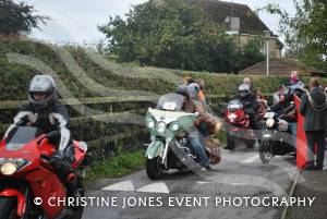 Sunflower Ride Part 2 – September 17, 2017: Bikers showed their support for St Margaret’s Somerset Hospice by taking part in the annual Sunflower Ride organised by the Yeovil-based Westland Motorcycle Club. Photo 10