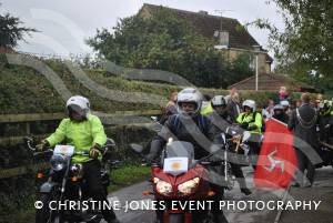Sunflower Ride Part 2 – September 17, 2017: Bikers showed their support for St Margaret’s Somerset Hospice by taking part in the annual Sunflower Ride organised by the Yeovil-based Westland Motorcycle Club. Photo 15