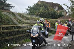 Sunflower Ride Part 2 – September 17, 2017: Bikers showed their support for St Margaret’s Somerset Hospice by taking part in the annual Sunflower Ride organised by the Yeovil-based Westland Motorcycle Club. Photo 17