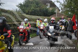 Sunflower Ride Part 2 – September 17, 2017: Bikers showed their support for St Margaret’s Somerset Hospice by taking part in the annual Sunflower Ride organised by the Yeovil-based Westland Motorcycle Club. Photo 21