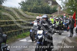 Sunflower Ride Part 2 – September 17, 2017: Bikers showed their support for St Margaret’s Somerset Hospice by taking part in the annual Sunflower Ride organised by the Yeovil-based Westland Motorcycle Club. Photo 28
