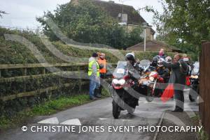 Sunflower Ride Part 2 – September 17, 2017: Bikers showed their support for St Margaret’s Somerset Hospice by taking part in the annual Sunflower Ride organised by the Yeovil-based Westland Motorcycle Club. Photo 4