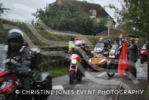 Sunflower Ride Part 2 – September 17, 2017: Bikers showed their support for St Margaret’s Somerset Hospice by taking part in the annual Sunflower Ride organised by the Yeovil-based Westland Motorcycle Club. Photo 5