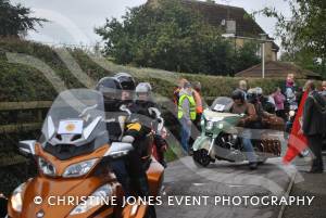 Sunflower Ride Part 2 – September 17, 2017: Bikers showed their support for St Margaret’s Somerset Hospice by taking part in the annual Sunflower Ride organised by the Yeovil-based Westland Motorcycle Club. Photo 9
