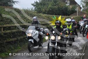 Sunflower Ride Part 3 – September 17, 2017: Bikers showed their support for St Margaret’s Somerset Hospice by taking part in the annual Sunflower Ride organised by the Yeovil-based Westland Motorcycle Club. Photo 10