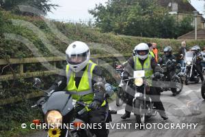 Sunflower Ride Part 3 – September 17, 2017: Bikers showed their support for St Margaret’s Somerset Hospice by taking part in the annual Sunflower Ride organised by the Yeovil-based Westland Motorcycle Club. Photo 12