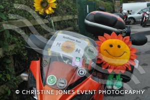 Sunflower Ride Part 3 – September 17, 2017: Bikers showed their support for St Margaret’s Somerset Hospice by taking part in the annual Sunflower Ride organised by the Yeovil-based Westland Motorcycle Club. Photo 1