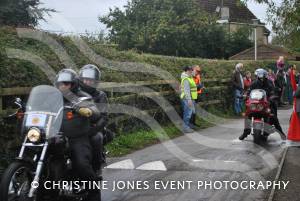 Sunflower Ride Part 3 – September 17, 2017: Bikers showed their support for St Margaret’s Somerset Hospice by taking part in the annual Sunflower Ride organised by the Yeovil-based Westland Motorcycle Club. Photo 19