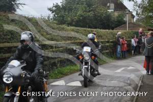 Sunflower Ride Part 3 – September 17, 2017: Bikers showed their support for St Margaret’s Somerset Hospice by taking part in the annual Sunflower Ride organised by the Yeovil-based Westland Motorcycle Club. Photo 25