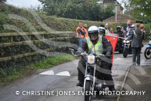 Sunflower Ride Part 3 – September 17, 2017: Bikers showed their support for St Margaret’s Somerset Hospice by taking part in the annual Sunflower Ride organised by the Yeovil-based Westland Motorcycle Club. Photo 2