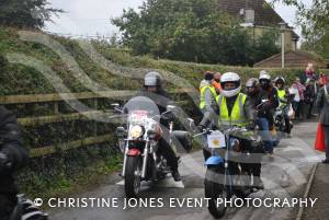 Sunflower Ride Part 3 – September 17, 2017: Bikers showed their support for St Margaret’s Somerset Hospice by taking part in the annual Sunflower Ride organised by the Yeovil-based Westland Motorcycle Club. Photo 6