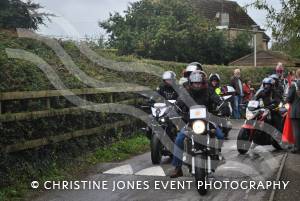 Sunflower Ride Part 3 – September 17, 2017: Bikers showed their support for St Margaret’s Somerset Hospice by taking part in the annual Sunflower Ride organised by the Yeovil-based Westland Motorcycle Club. Photo 7