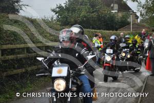 Sunflower Ride Part 3 – September 17, 2017: Bikers showed their support for St Margaret’s Somerset Hospice by taking part in the annual Sunflower Ride organised by the Yeovil-based Westland Motorcycle Club. Photo 8