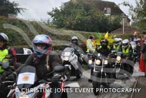 Sunflower Ride Part 3 – September 17, 2017: Bikers showed their support for St Margaret’s Somerset Hospice by taking part in the annual Sunflower Ride organised by the Yeovil-based Westland Motorcycle Club. Photo 9