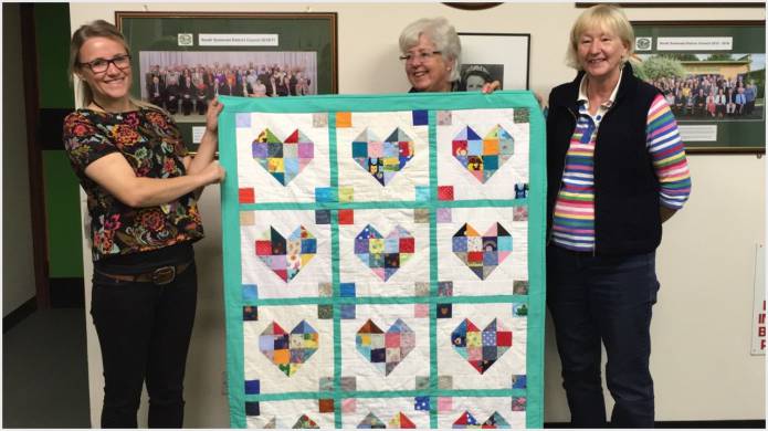 YEOVIL NEWS: Quilters have a heart for children in care