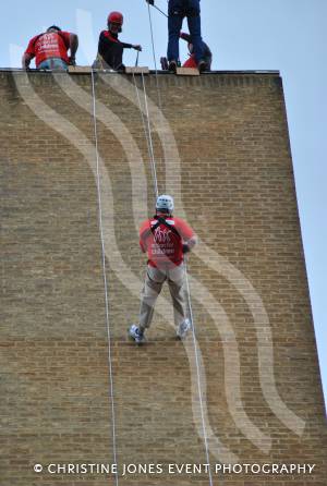 Charity Abseil: Taking the plunge - March 9, 2013. Photo 2