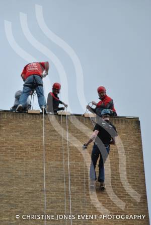 Charity Abseil: Taking the plunge - March 9, 2013. Photo 4
