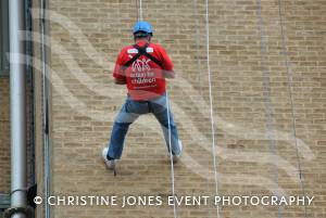 Charity Abseil: Taking the plunge - March 9, 2013. Photo 5