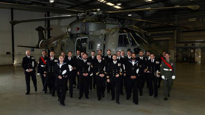 YEOVILTON LIFE: Wings parade for pilots and crewmen