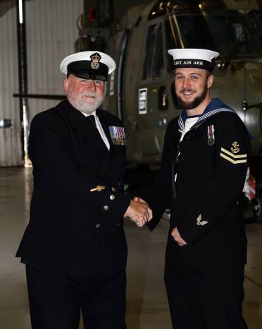 YEOVILTON LIFE: Wings parade for pilots and crewmen