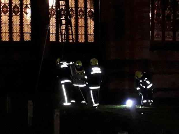 YEOVIL NEWS: Fire at St John's Church - congregation evacuated