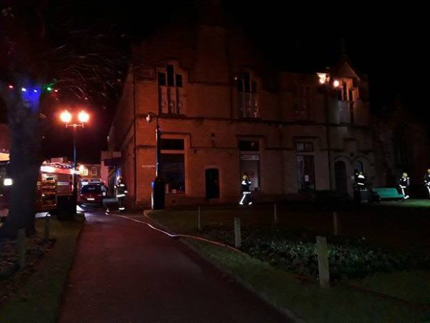 YEOVIL NEWS: Fire at St John's Church - congregation evacuated Photo 2