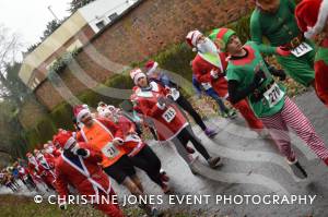 Santa Dash Part 2 – December 10, 2017: Father Christmas suits were the order of the day for the annual Santa Dash at Yeovil Country Park in aid of St Margaret’s Somerset Hospice. Photo 11