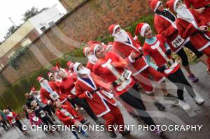 Santa Dash Part 2 – December 10, 2017: Father Christmas suits were the order of the day for the annual Santa Dash at Yeovil Country Park in aid of St Margaret’s Somerset Hospice. Photo 16