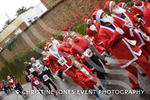 Santa Dash Part 2 – December 10, 2017: Father Christmas suits were the order of the day for the annual Santa Dash at Yeovil Country Park in aid of St Margaret’s Somerset Hospice. Photo 17