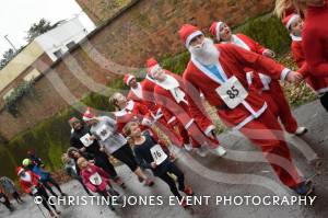 Santa Dash Part 2 – December 10, 2017: Father Christmas suits were the order of the day for the annual Santa Dash at Yeovil Country Park in aid of St Margaret’s Somerset Hospice. Photo 18
