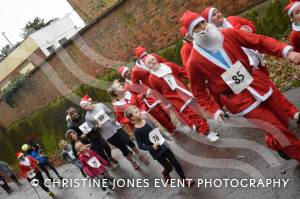 Santa Dash Part 2 – December 10, 2017: Father Christmas suits were the order of the day for the annual Santa Dash at Yeovil Country Park in aid of St Margaret’s Somerset Hospice. Photo 19